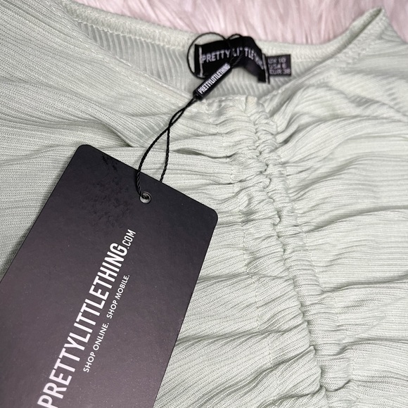 Sage Green PrettyLittleThing Dress - Picture 2 of 2